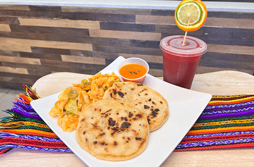 Pupusa de Chicharrón