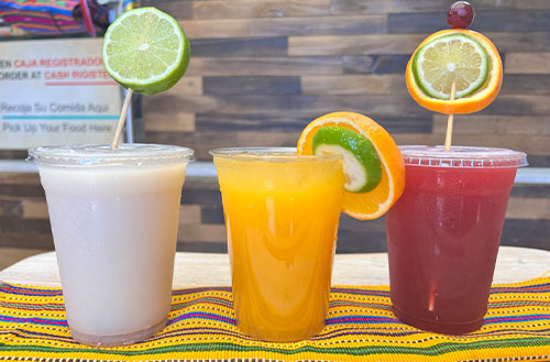 Horchata, Nance, Piña