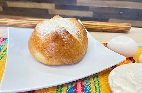 Pan Yema Azucarado