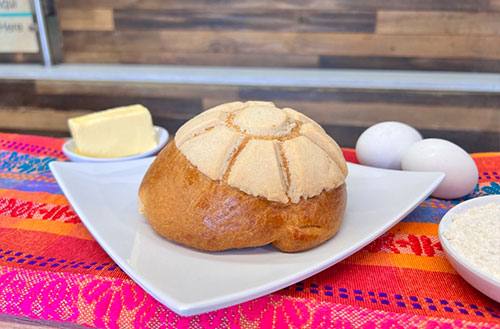 Pan de yema concha